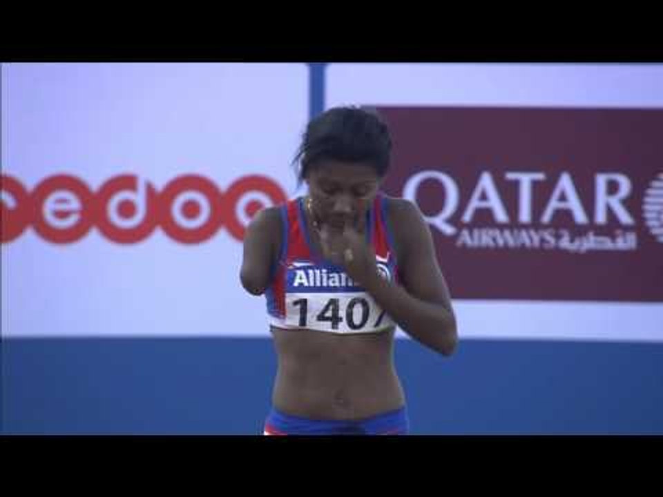 Women's 100m T47 | final |  2015 IPC Athletics World Championships Doha