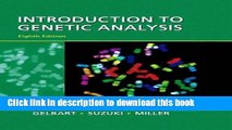 [Popular] An Introduction to Genetic Analysis Hardcover Free