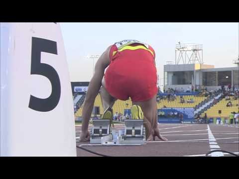 Men's 100m T38 | heat 1 | 2015 IPC Athletics World Championships Doha
