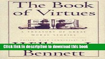 [Popular] Books The Book of Virtues:  A Treasury of Great Moral Stories Free Online