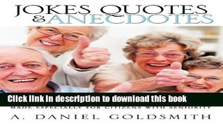 [Popular Books] Jokes Quotes   Anecdotes Free Online