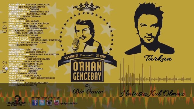 Tarkan - Hatasız Kul Olmaz - (Orhan Gencebay İle Bir Ömür vol.2) ( Official Audio )