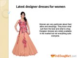 Latest designer dresses for women