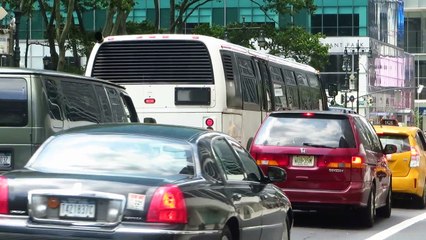 Coach USA Special: EWR Airport bound RTS-06 31515 at 42 St/5 Av