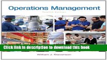 [Popular] Books Operations Management (McGraw-Hill Series in Operations and Decision Sciences)