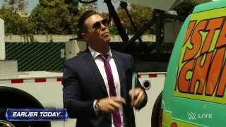 The Miz insults Scooby-Doo- SmackDown Live, Aug. 9, 2016 -