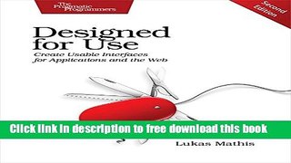 [Download] Designed for Use: Create Usable Interfaces for Applications and the Web Hardcover Online