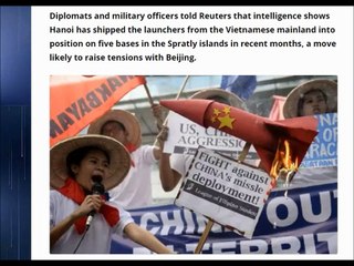 Vietnam is moving its new Israeli-made rockets to the South China Sea