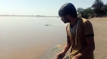 fishing at sind river hazro attockpakistan 5 Kg Ruhu By doctor shahid