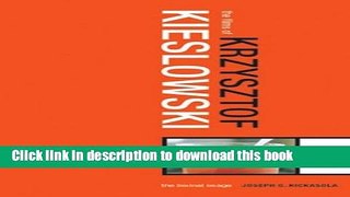 [Popular Books] The Films of Krzysztof Kieslowski: The Liminal Image Free Online