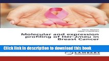 [PDF] Molecular and expression profiling of Her-2/neu in Breast Cancer Download Full Ebook