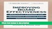 Download Improving Board Effectiveness: Practical Lessons for Nonprofit Health Care Organizations