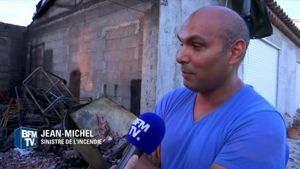 Des riverains ont tout perdu après l'incendie à Vitrolles