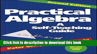 [Popular] Practical Algebra: A Self-Teaching Guide Hardcover Collection