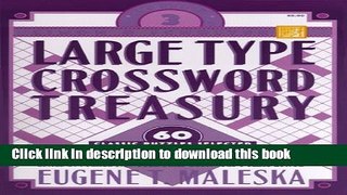[Popular Books] Simon   Schuster Large Type Crossword Treasury #3 Free Online