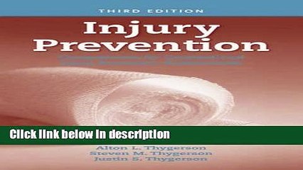 Books Injury Prevention: Competencies For Unintentional Injury Prevention Professionals Full