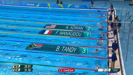 50m nage libre 1/2 finales - Manaudou au top