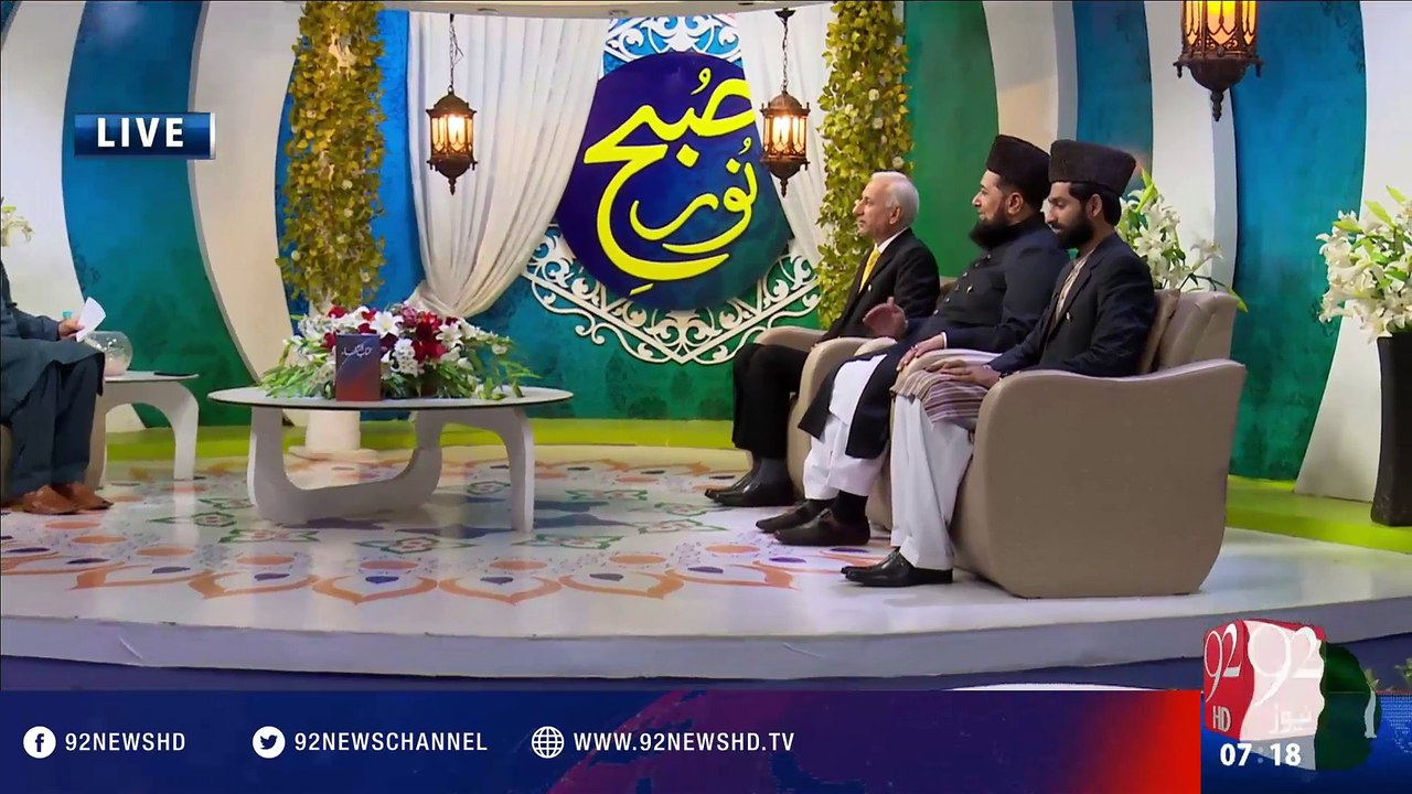Subh e Noor -12-08-2016- 92NewsHD