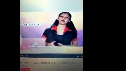 Nayanthara's first job as a Tv anchor-Trendviralvideos