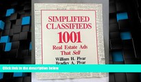 Big Deals  Simplified Classifieds: 1,001 Real Estate Ads That Sell  Free Full Read Best Seller