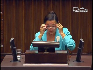 Poseł Alicja Chybicka - Wystąpienie z dnia 21 lipca 2016 roku.