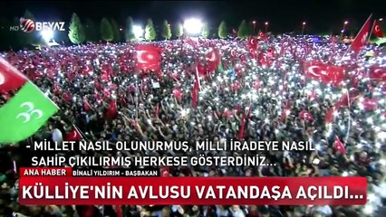 Cumhurbaşkanlığı Külliyesi'nde tarihi gece