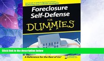 Big Deals  Foreclosure Self-Defense For Dummies  Best Seller Books Most Wanted