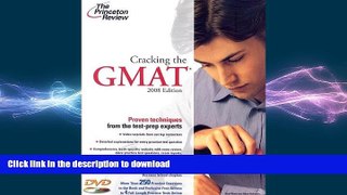 FAVORITE BOOK  Cracking the GMAT with DVD, 2008 Edition (Graduate School Test Preparation)  BOOK