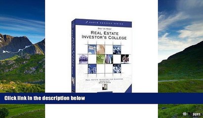 READ FREE FULL  Dolf de Roos  Real Estate Investor s College: Real Estate Investing for Everyone