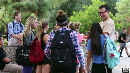 NERD PICKING UP GIRLS WITH A PUPPY!! !