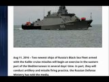Supersonic nuclear capable missile armed  Russian Ships - Mediterranean Sea