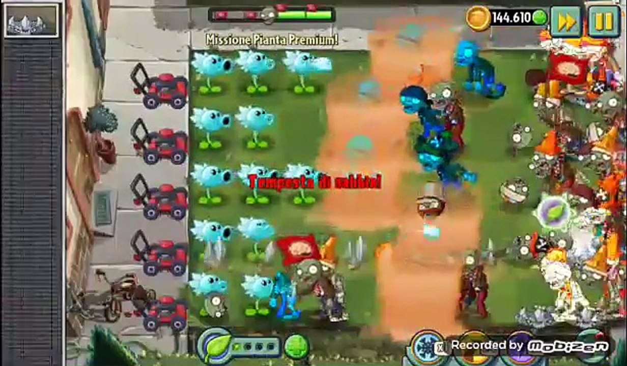 Plants vs zombies 2 Ita missione pianta premium  # 24 Gameplay Walktrough