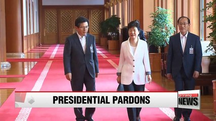 President Park urges pardon recipients to help revive economy