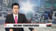 Heatwave continues in Korea, temperatures reach almost 40 degrees Celsius