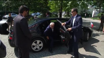 Dışişleri Bakanı Çavuşoğlu'nun, İranlı Mevkidaşı Cevad Zarif'i Kabulü - Ankara