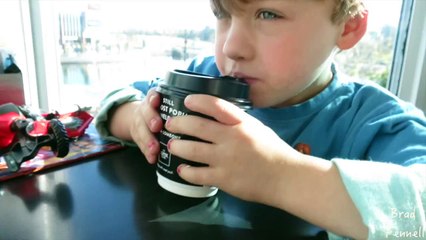 Hot chocolate and banana bread