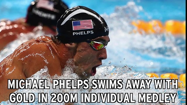 Michael Phelps Wins 22nd Career Gold Medal - YouTube