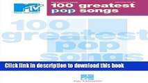 [Download] Selections from MTV s 100 Greatest Pop Songs Kindle Free