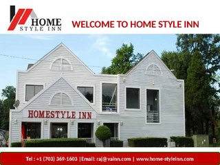 Check in to the Home-Style Inn Manassas VA