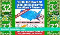 Must Have PDF  2016 Delaware Real Estate Exam Prep Questions and Answers: Study Guide to Passing