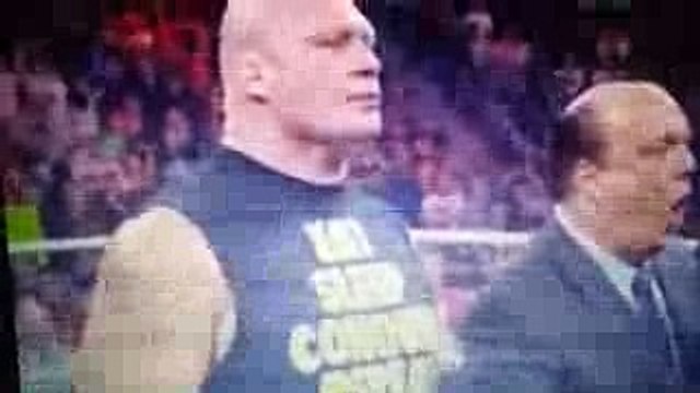 Wwe Raw 04 07 2016 wow Goldberg return 2016 only for attack brock lesnar Real Match