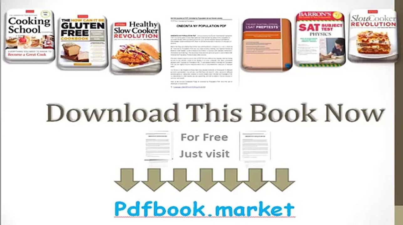 Oneonta Ny Population