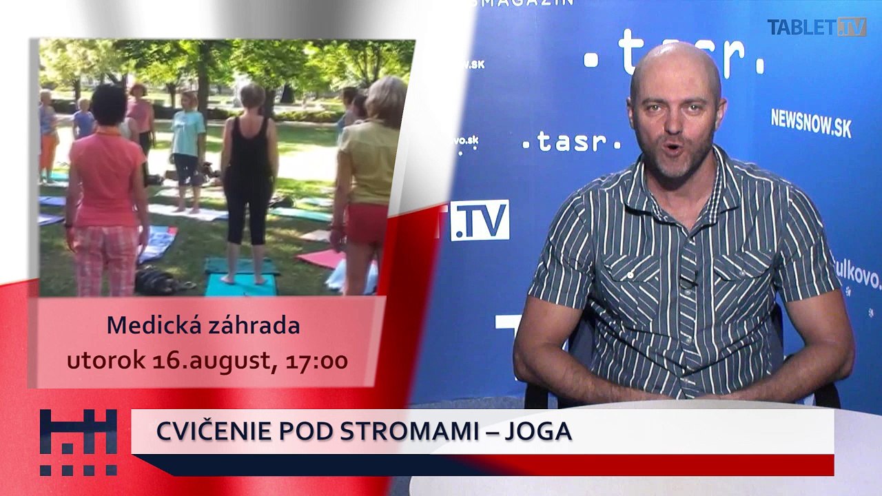 POĎ VON: Traja v tom, Cvičenie pod stromami a Folk Talk