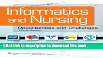 [PDF] Informatics and Nursing: Opportunities and Challenges Free Online