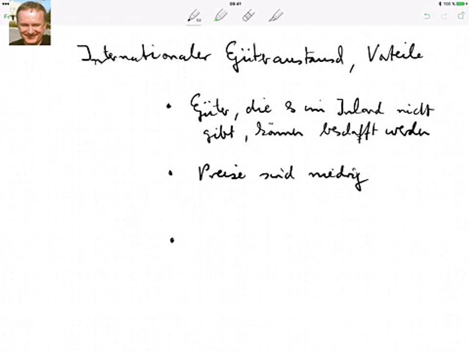 Nennen Sie Vorteile des internationalen Güteraustauschs!