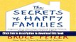 [PDF] The Secrets of Happy Families: Improve Your Mornings, Rethink Family Dinner, Fight Smarter,