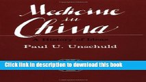 [PDF] Medicine in China: A History of Ideas (Comparative Studies of Health Systems and Medical