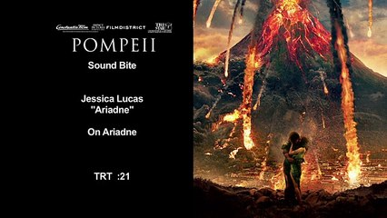 Pompéi - Interview Jessica Lucas VO