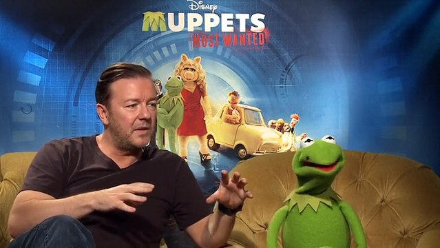 Muppets Most Wanted - Interview Ricky Gervais VO