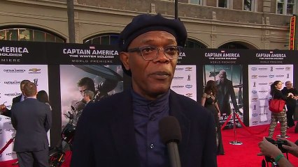 Captain America : Le Soldat de l&#039;Hiver - Interview Samuel L. Jackson (2) VO